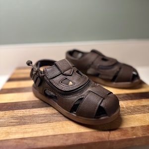 Toddler Boy Zip Up Sandals
